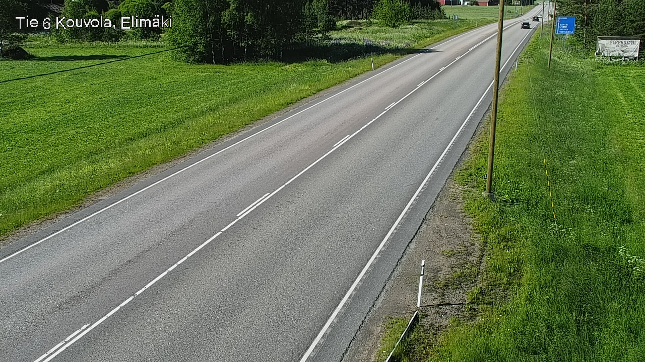 Weather Camera Image Road 6 Kouvola, Elimäki, Kouvola, Kymenlaakso