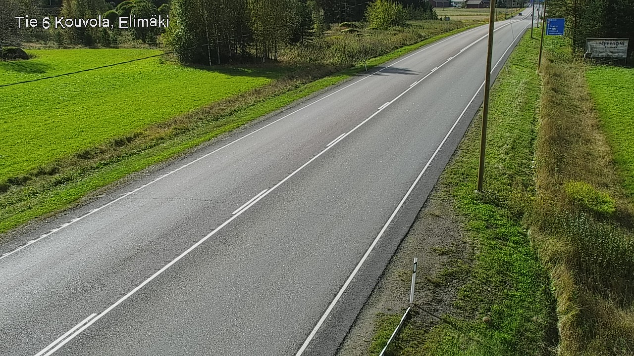 Weather Camera Image Road 6 Kouvola, Elimäki, Kouvola, Kymenlaakso