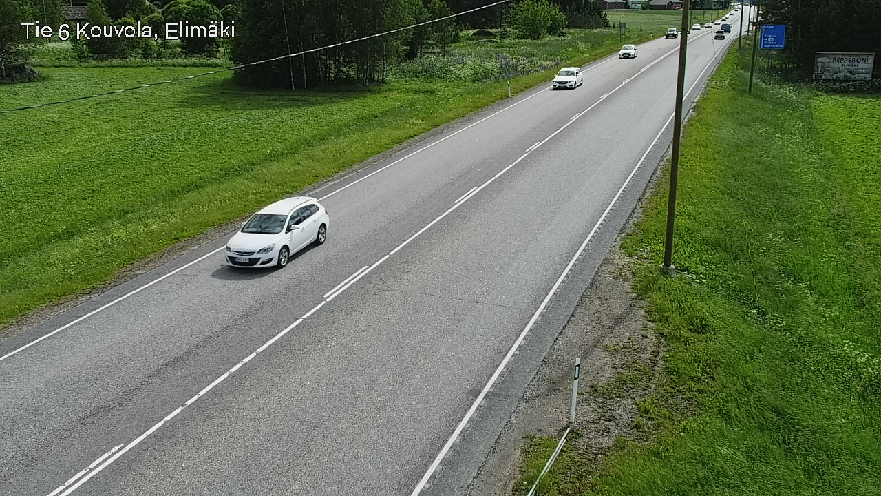 Weather Camera Image Road 6 Kouvola, Elimäki, Kouvola, Kymenlaakso
