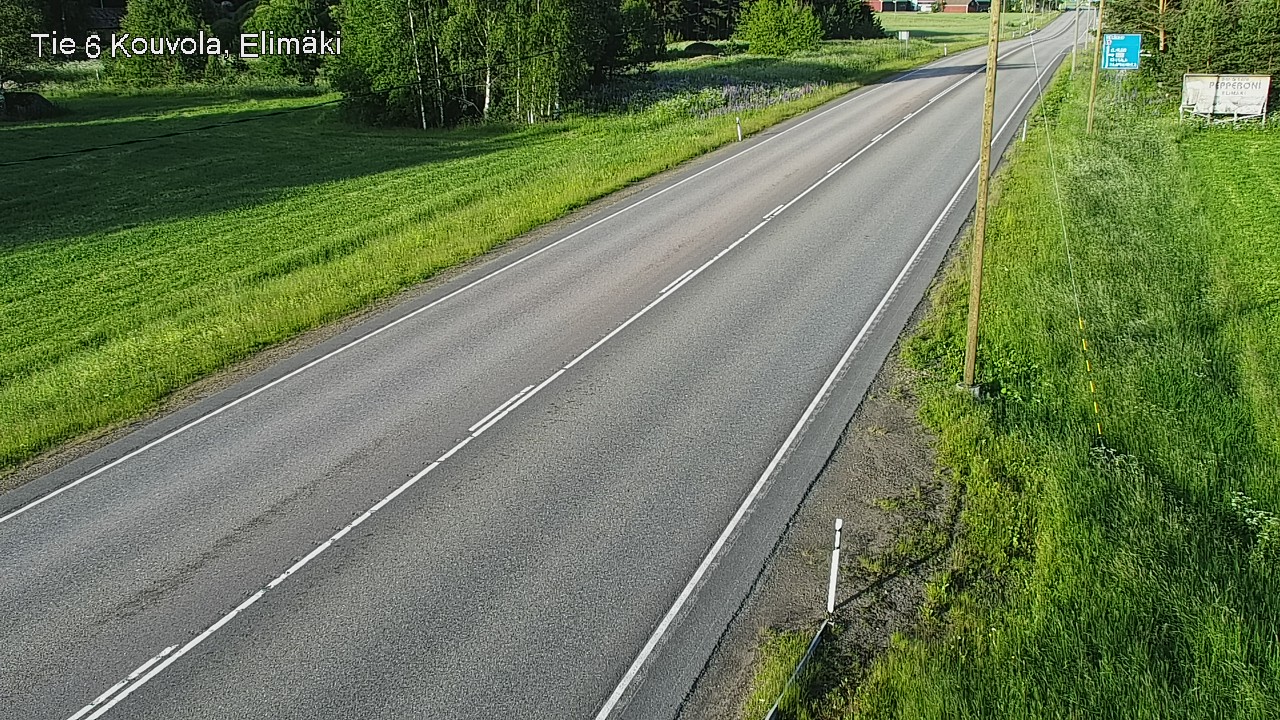 Weather Camera Image Road 6 Kouvola, Elimäki, Kouvola, Kymenlaakso