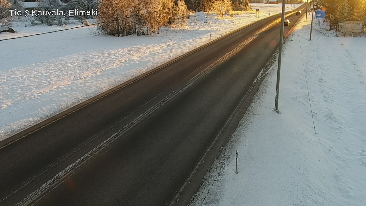 Weather Camera Image Väg 6 Kouvola, Elimäki, Kouvola, Kymenlaakso