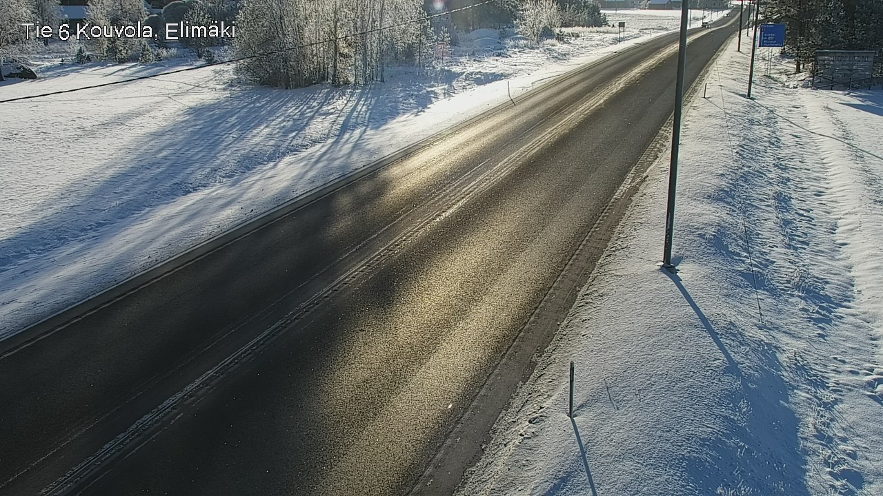 Weather Camera Image Road 6 Kouvola, Elimäki, Kouvola, Kymenlaakso