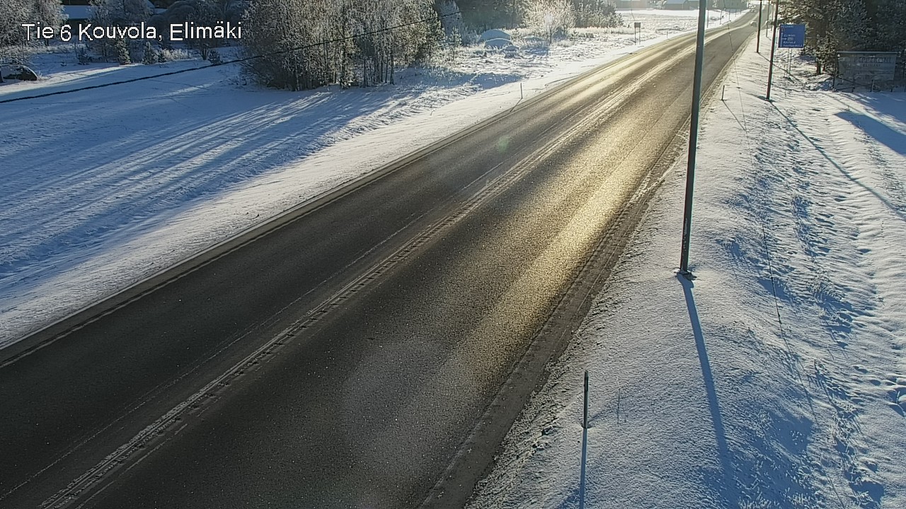 Weather Camera Image Road 6 Kouvola, Elimäki, Kouvola, Kymenlaakso