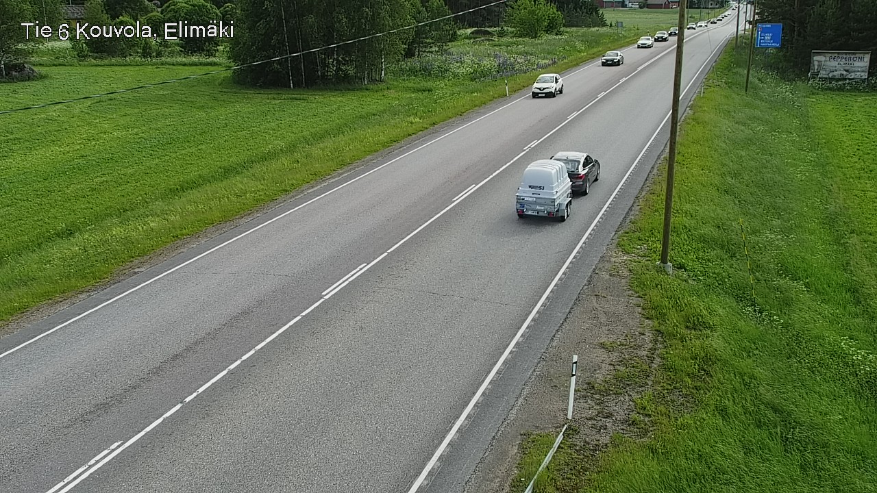 Weather Camera Image Road 6 Kouvola, Elimäki, Kouvola, Kymenlaakso