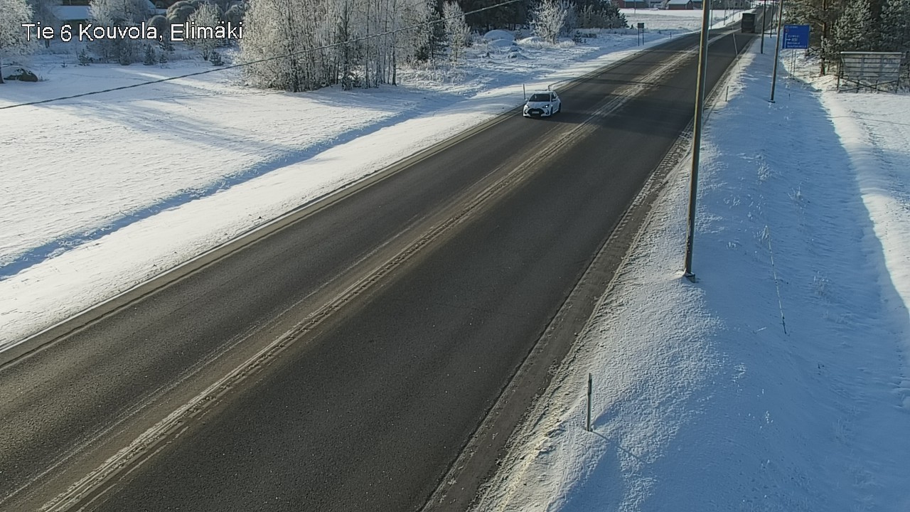 Weather Camera Image Road 6 Kouvola, Elimäki, Kouvola, Kymenlaakso