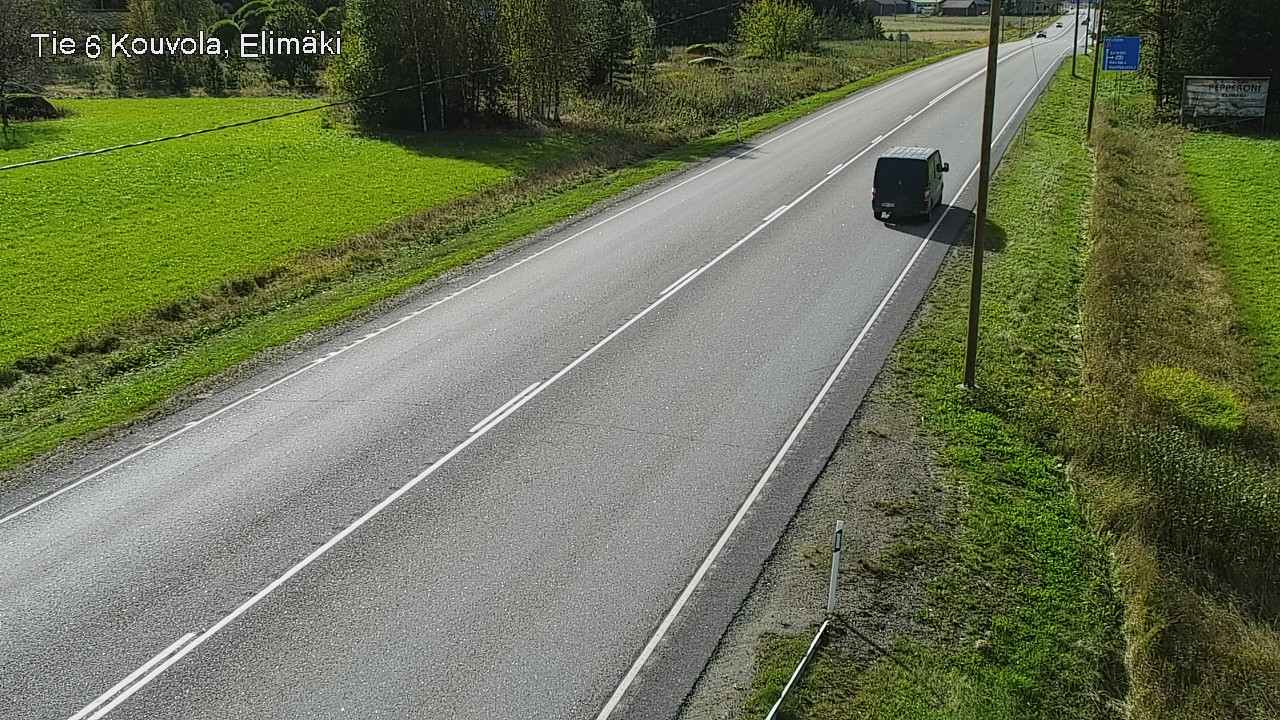 Weather Camera Image Road 6 Kouvola, Elimäki, Kouvola, Kymenlaakso