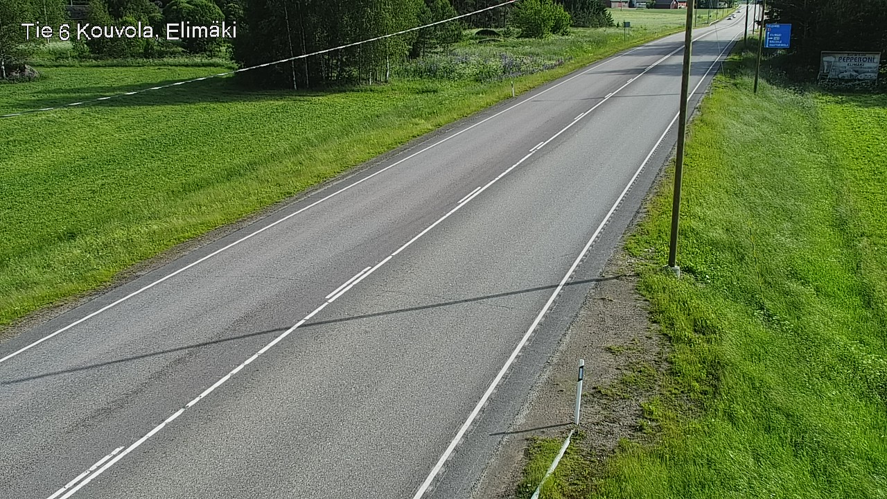 Weather Camera Image Road 6 Kouvola, Elimäki, Kouvola, Kymenlaakso