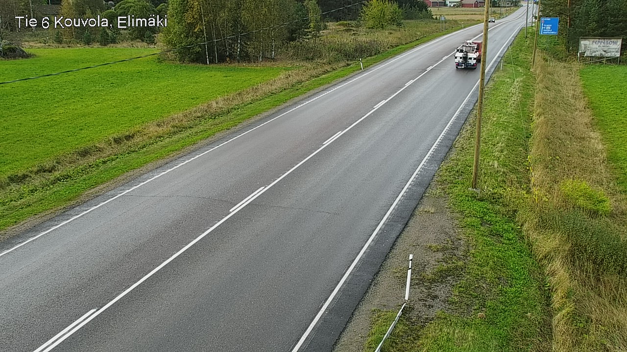Weather Camera Image Road 6 Kouvola, Elimäki, Kouvola, Kymenlaakso