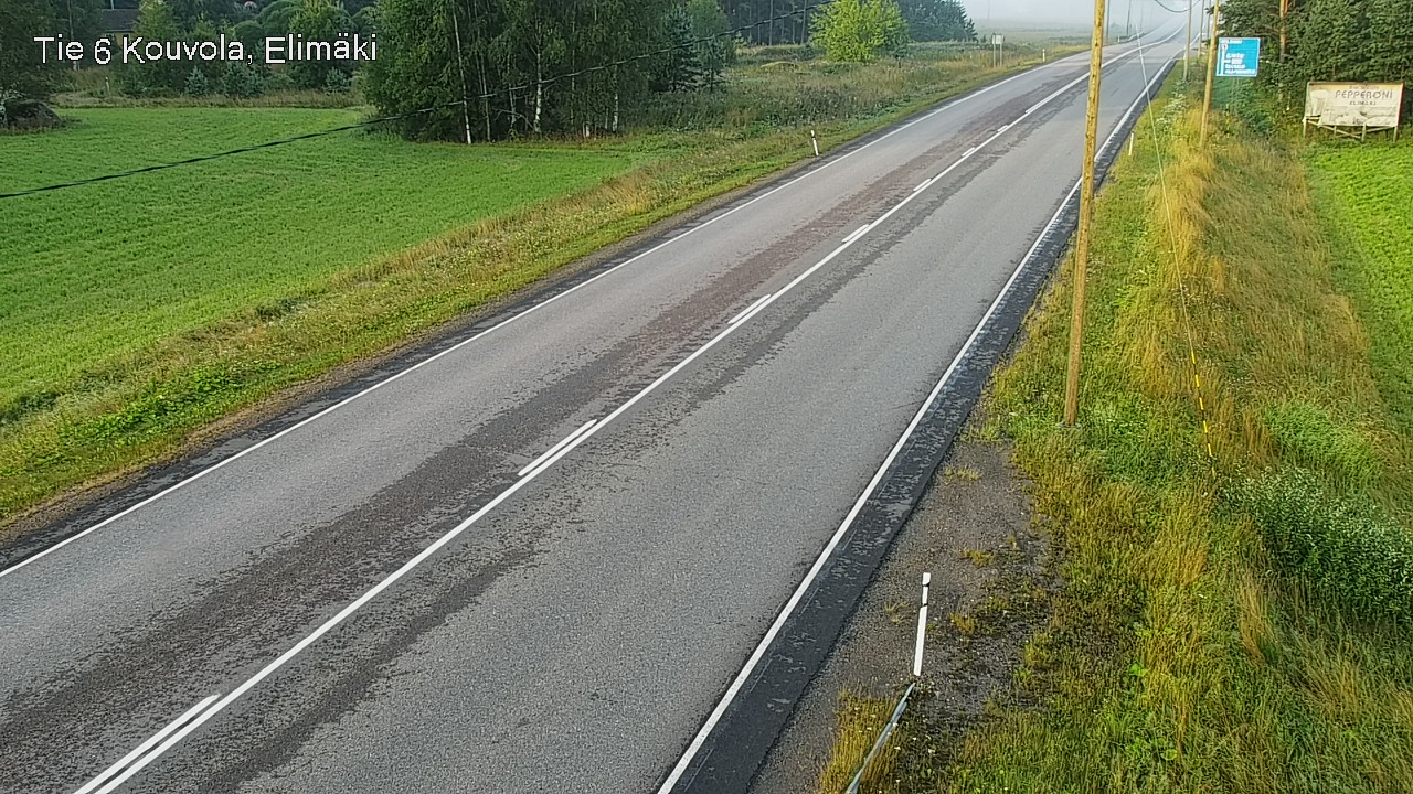 Weather Camera Image Road 6 Kouvola, Elimäki, Kouvola, Kymenlaakso