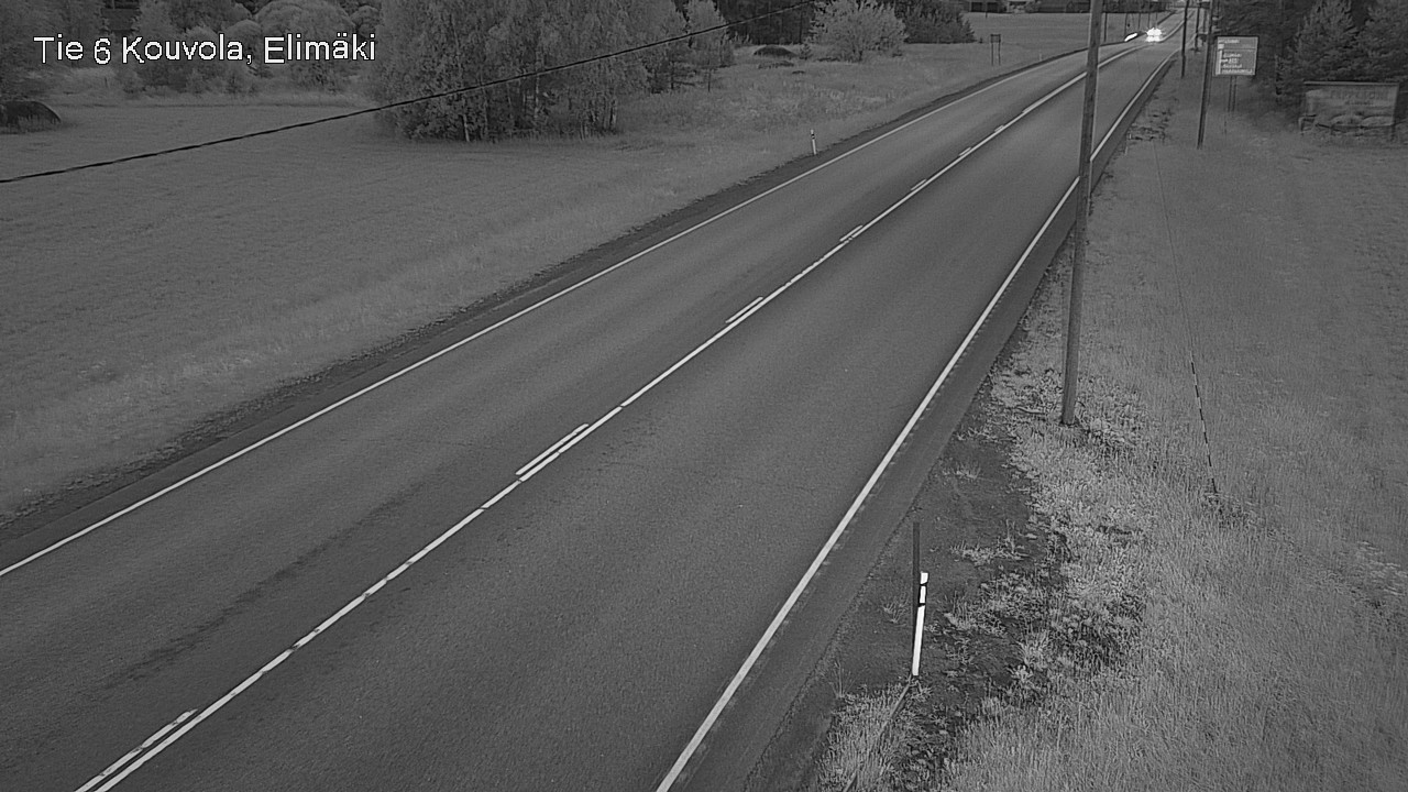 Weather Camera Image Road 6 Kouvola, Elimäki, Kouvola, Kymenlaakso