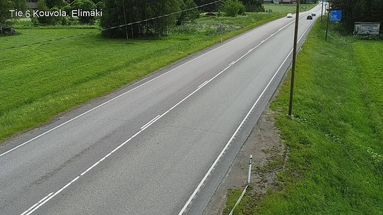 Weather Camera Image Road 6 Kouvola, Elimäki, Kouvola, Kymenlaakso