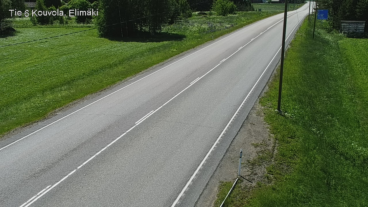Weather Camera Image Road 6 Kouvola, Elimäki, Kouvola, Kymenlaakso