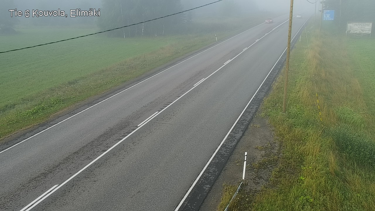 Weather Camera Image Road 6 Kouvola, Elimäki, Kouvola, Kymenlaakso