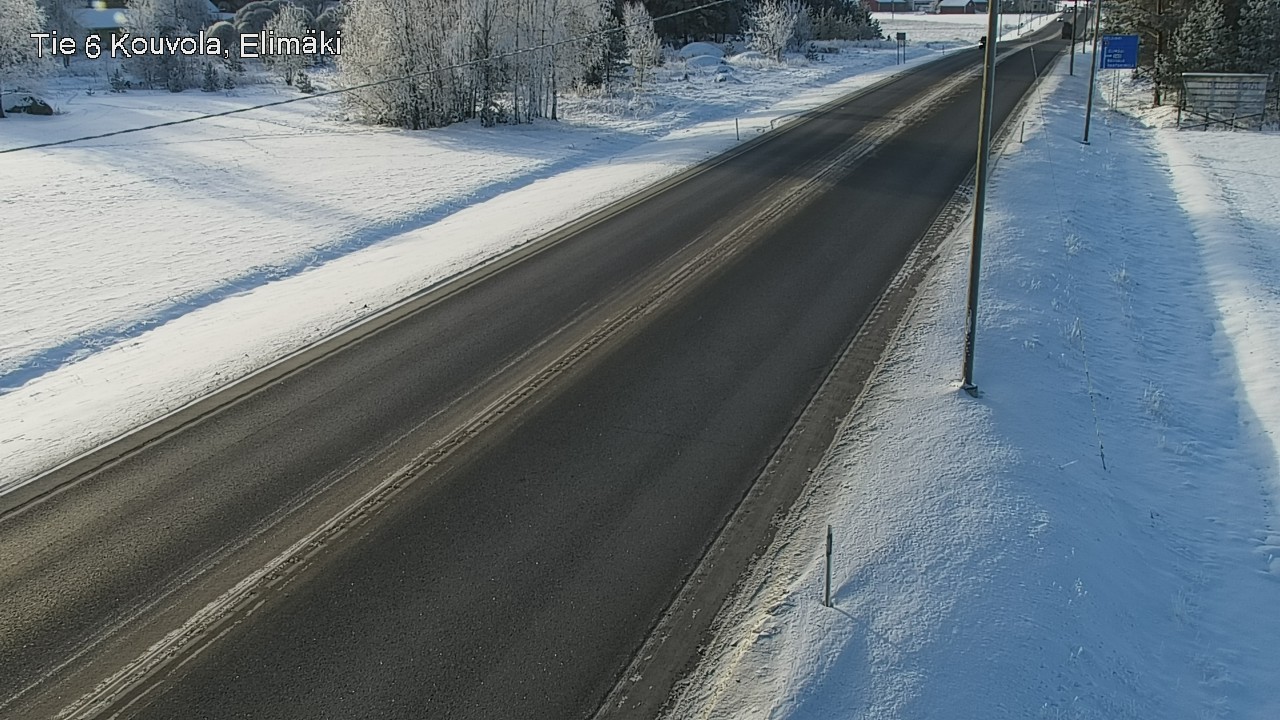 Weather Camera Image Road 6 Kouvola, Elimäki, Kouvola, Kymenlaakso