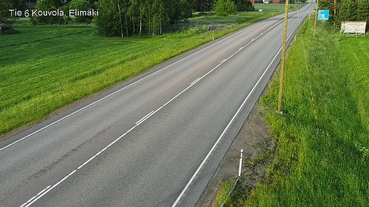 Weather Camera Image Road 6 Kouvola, Elimäki, Kouvola, Kymenlaakso