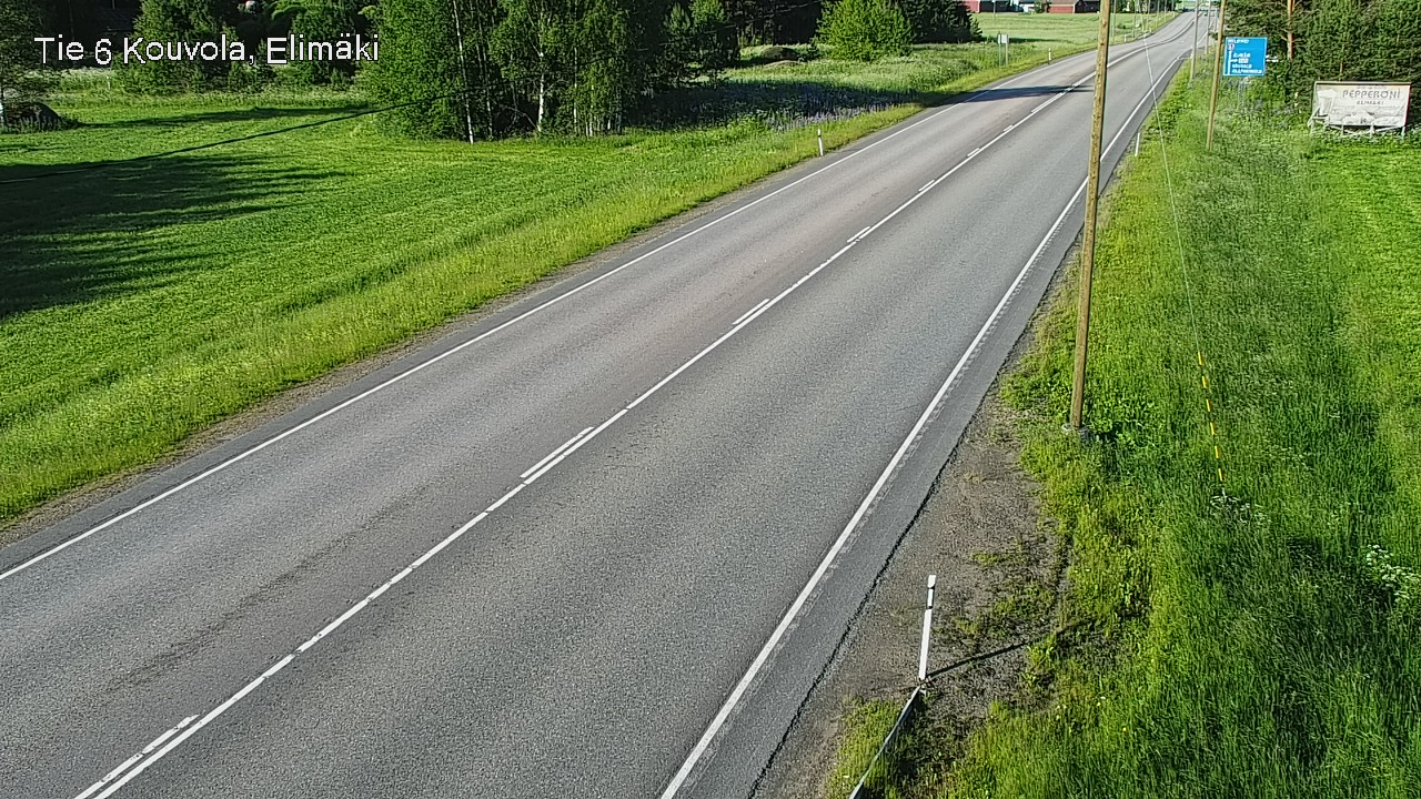 Weather Camera Image Road 6 Kouvola, Elimäki, Kouvola, Kymenlaakso