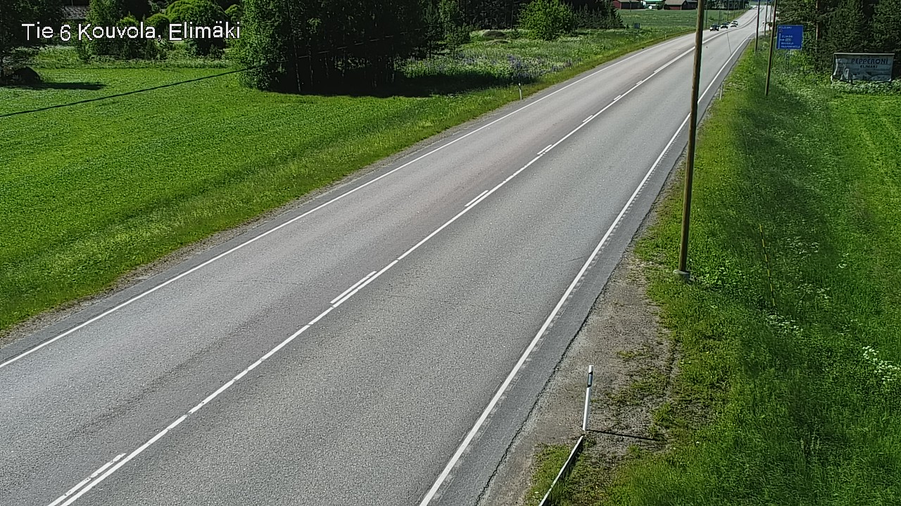 Weather Camera Image Road 6 Kouvola, Elimäki, Kouvola, Kymenlaakso