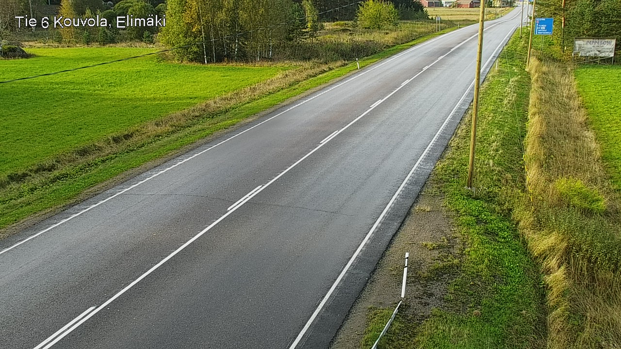 Weather Camera Image Road 6 Kouvola, Elimäki, Kouvola, Kymenlaakso
