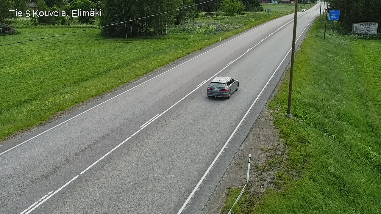Weather Camera Image Road 6 Kouvola, Elimäki, Kouvola, Kymenlaakso
