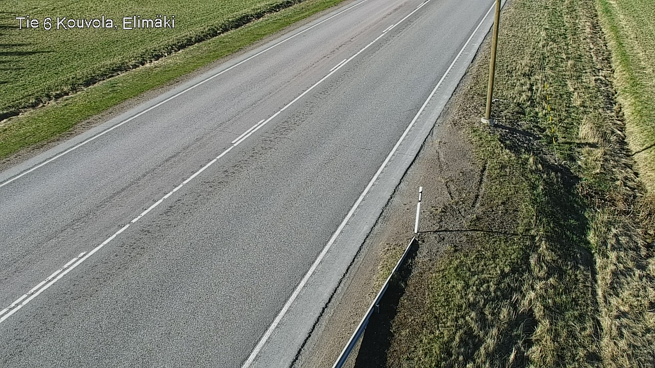 Weather Camera Image Väg 6 Kouvola, Elimäki, Kouvola, Kymenlaakso