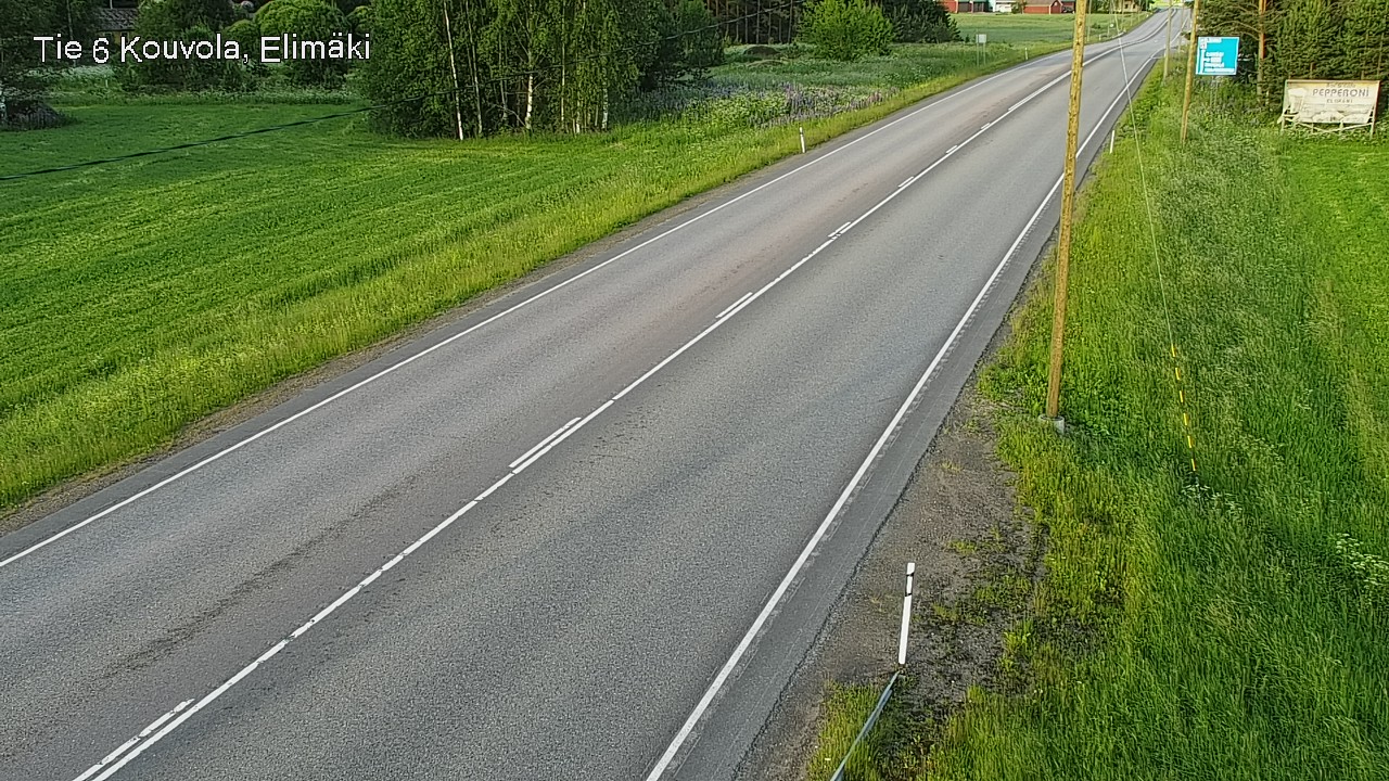 Weather Camera Image Road 6 Kouvola, Elimäki, Kouvola, Kymenlaakso
