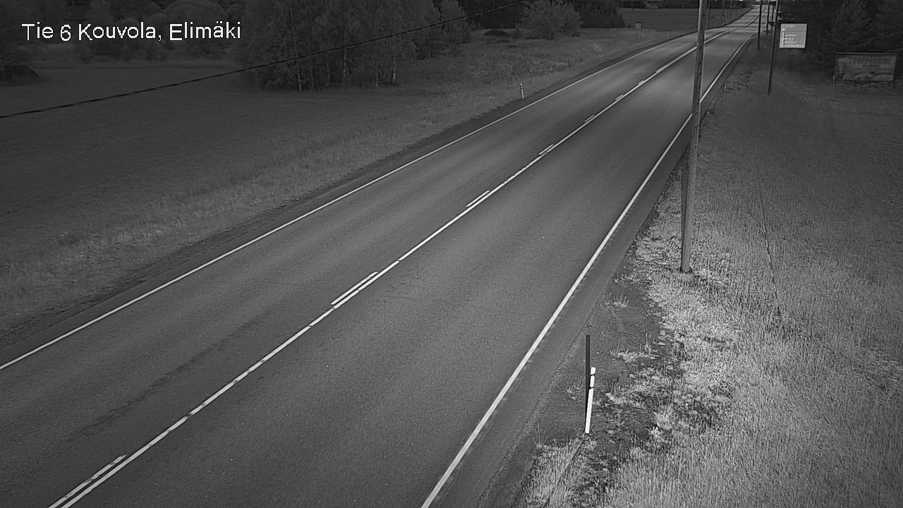 Weather Camera Image Road 6 Kouvola, Elimäki, Kouvola, Kymenlaakso