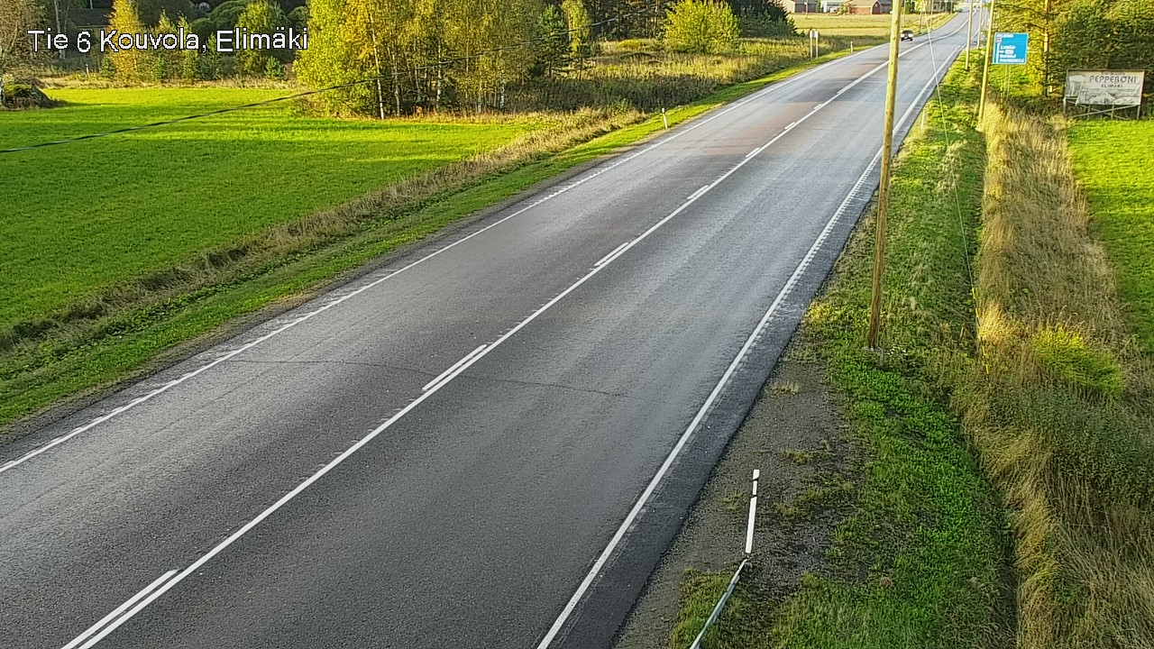 Weather Camera Image Road 6 Kouvola, Elimäki, Kouvola, Kymenlaakso