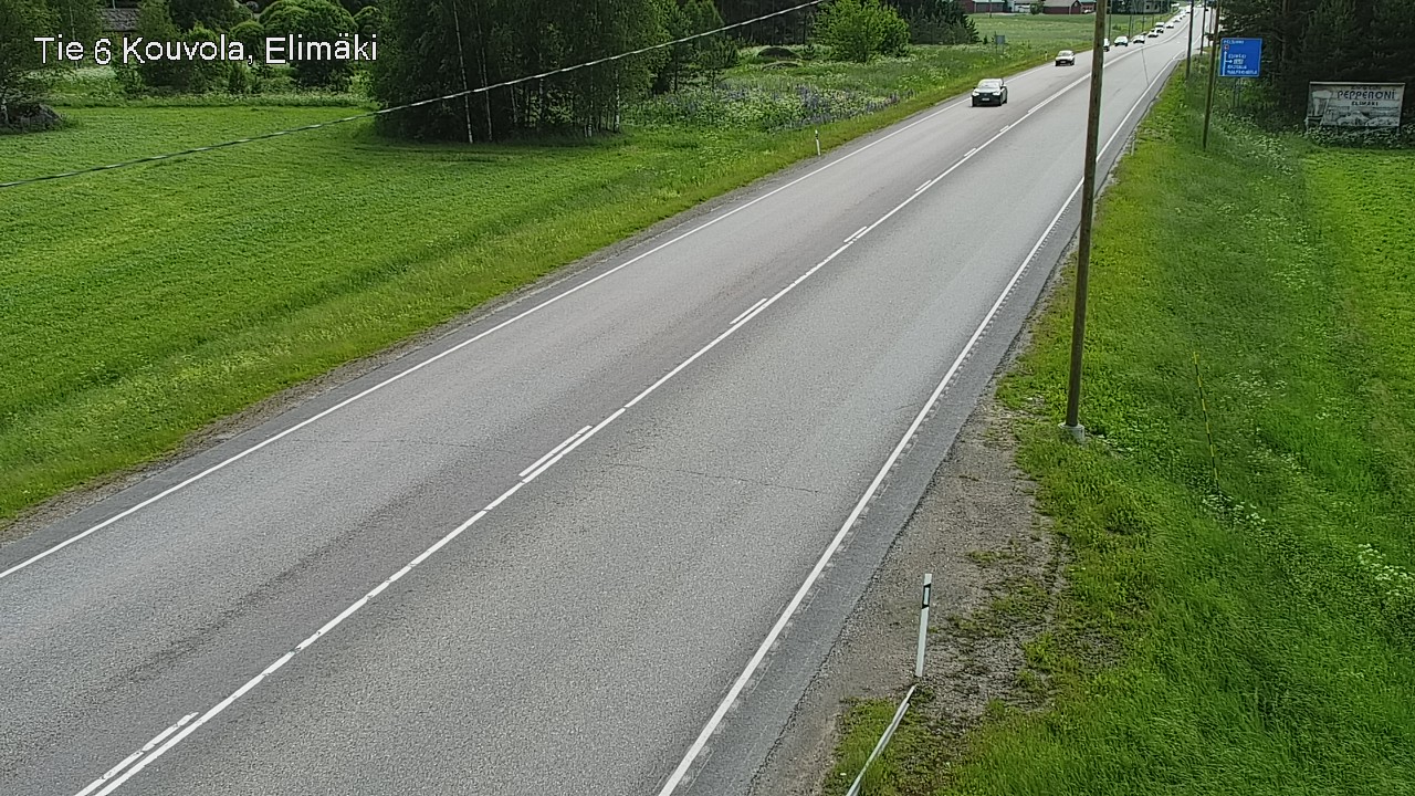 Weather Camera Image Road 6 Kouvola, Elimäki, Kouvola, Kymenlaakso