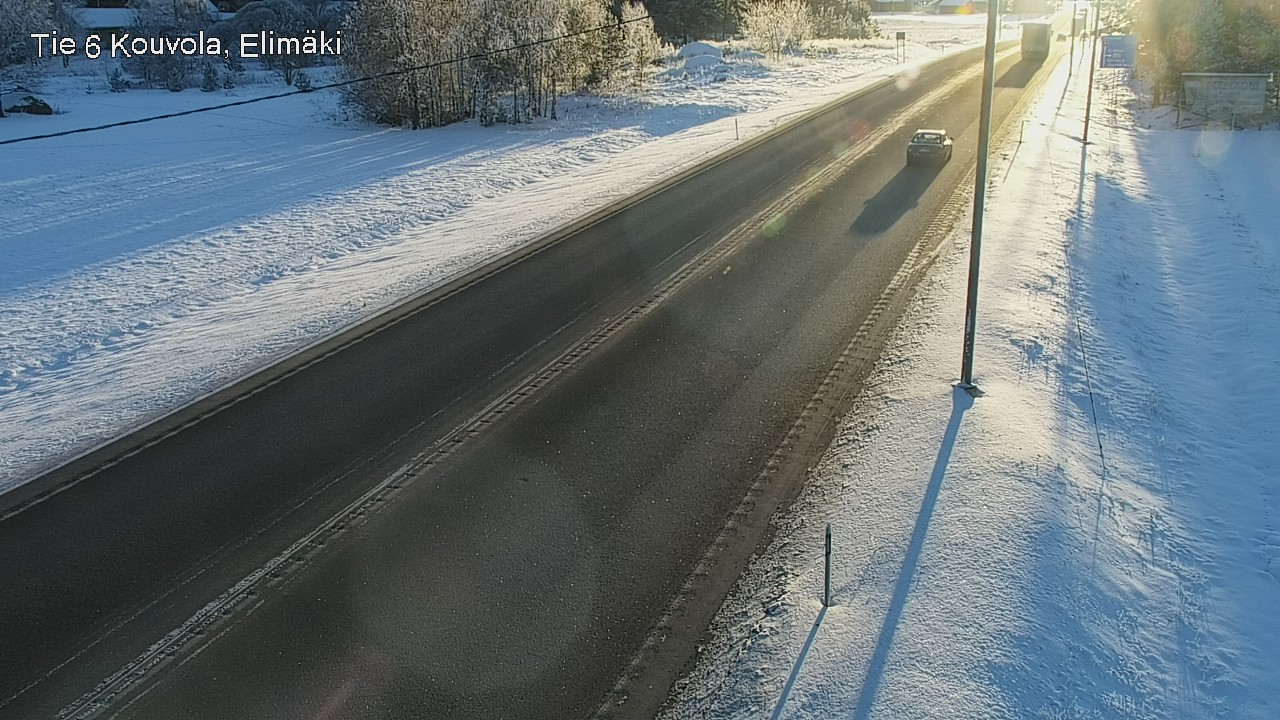 Weather Camera Image Väg 6 Kouvola, Elimäki, Kouvola, Kymenlaakso