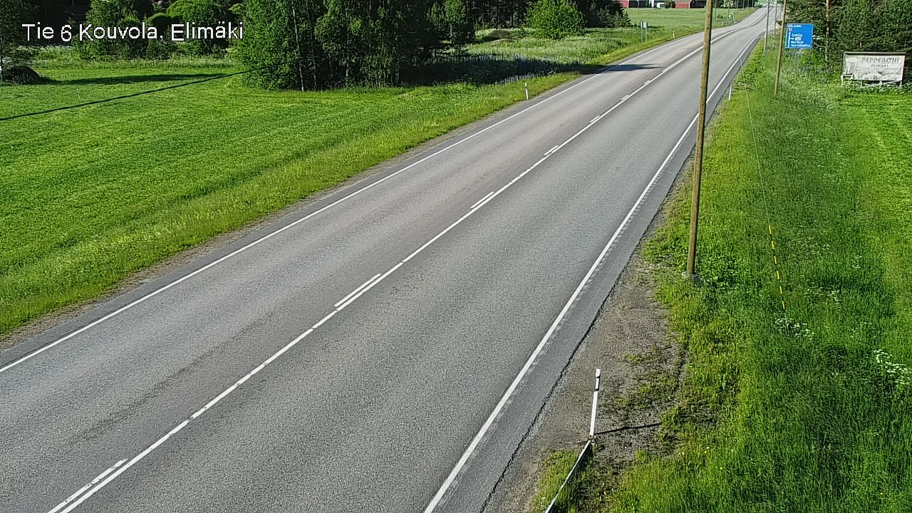 Weather Camera Image Road 6 Kouvola, Elimäki, Kouvola, Kymenlaakso