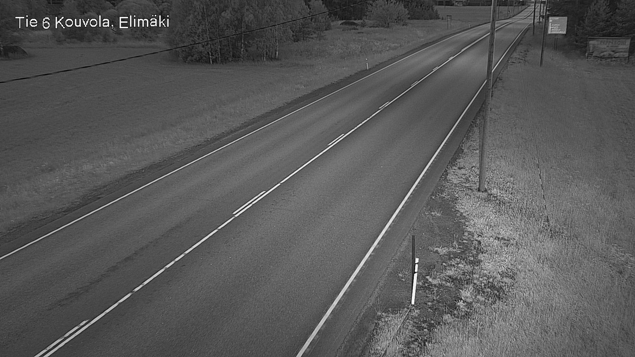 Weather Camera Image Road 6 Kouvola, Elimäki, Kouvola, Kymenlaakso