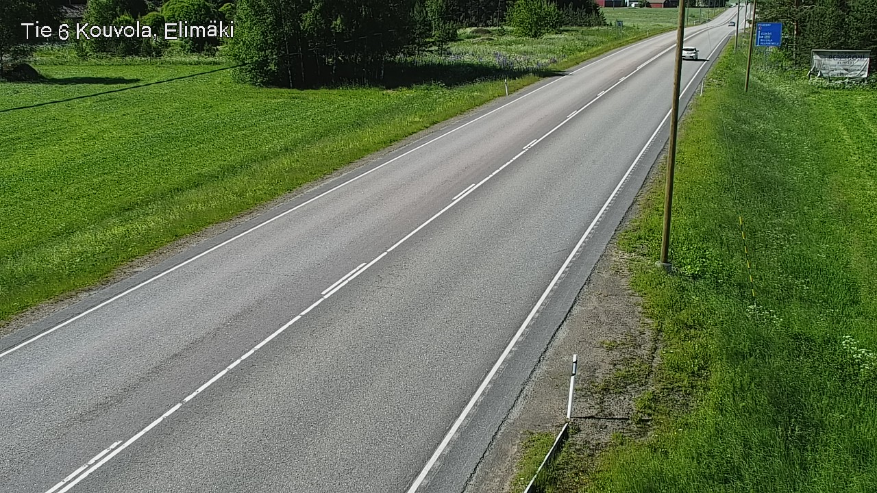 Weather Camera Image Road 6 Kouvola, Elimäki, Kouvola, Kymenlaakso