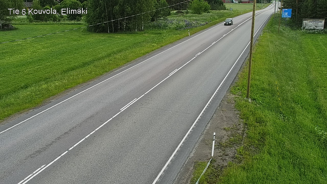 Weather Camera Image Road 6 Kouvola, Elimäki, Kouvola, Kymenlaakso