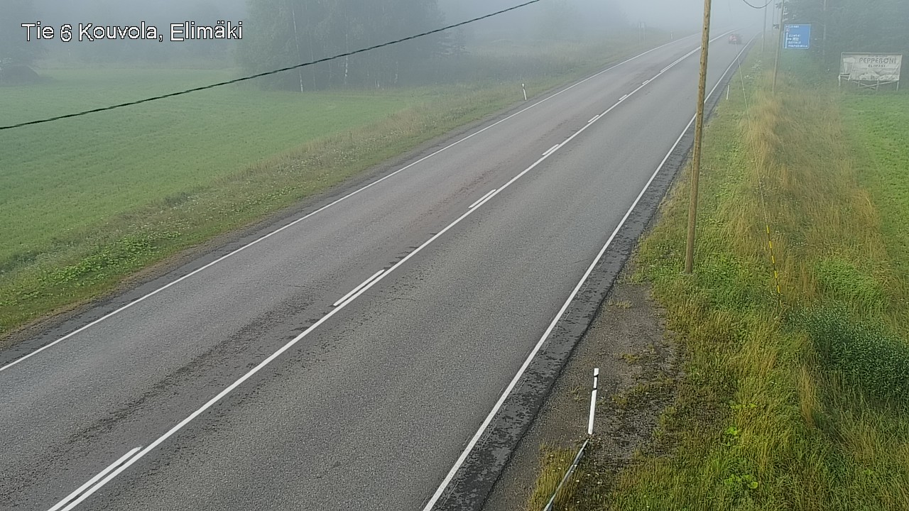 Weather Camera Image Road 6 Kouvola, Elimäki, Kouvola, Kymenlaakso