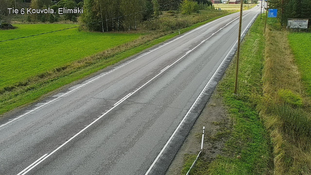 Weather Camera Image Road 6 Kouvola, Elimäki, Kouvola, Kymenlaakso