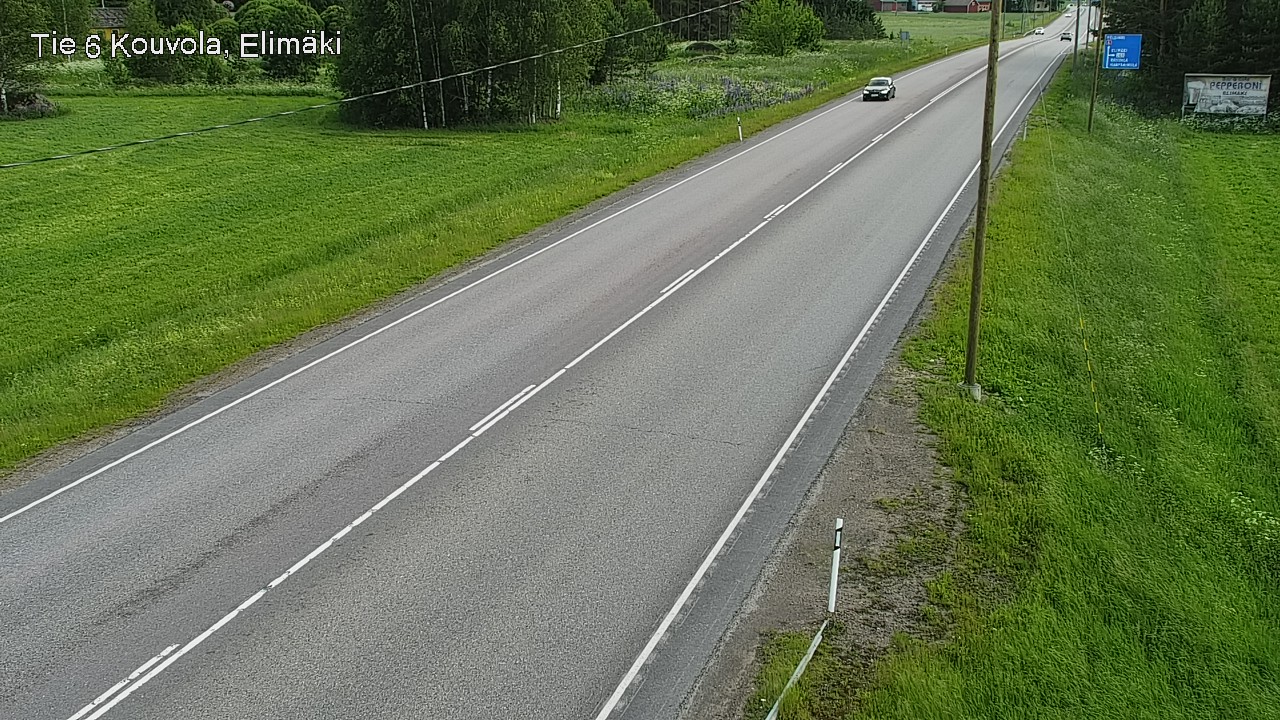 Weather Camera Image Road 6 Kouvola, Elimäki, Kouvola, Kymenlaakso