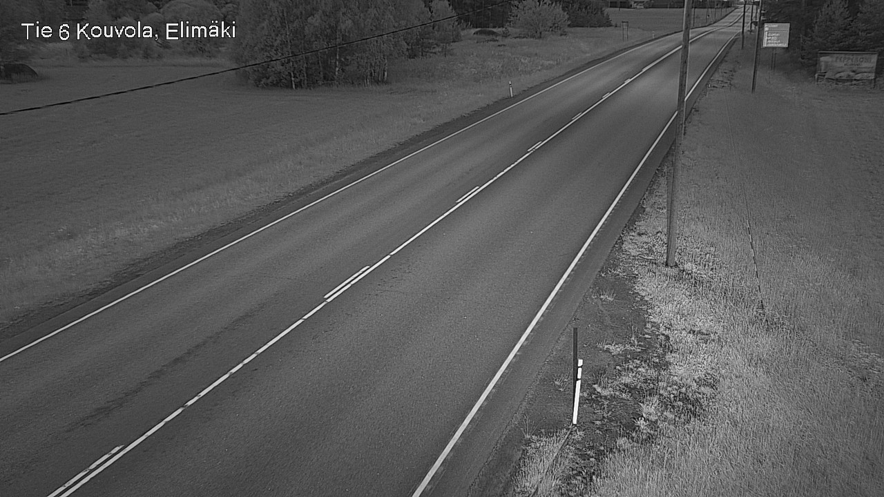 Weather Camera Image Road 6 Kouvola, Elimäki, Kouvola, Kymenlaakso