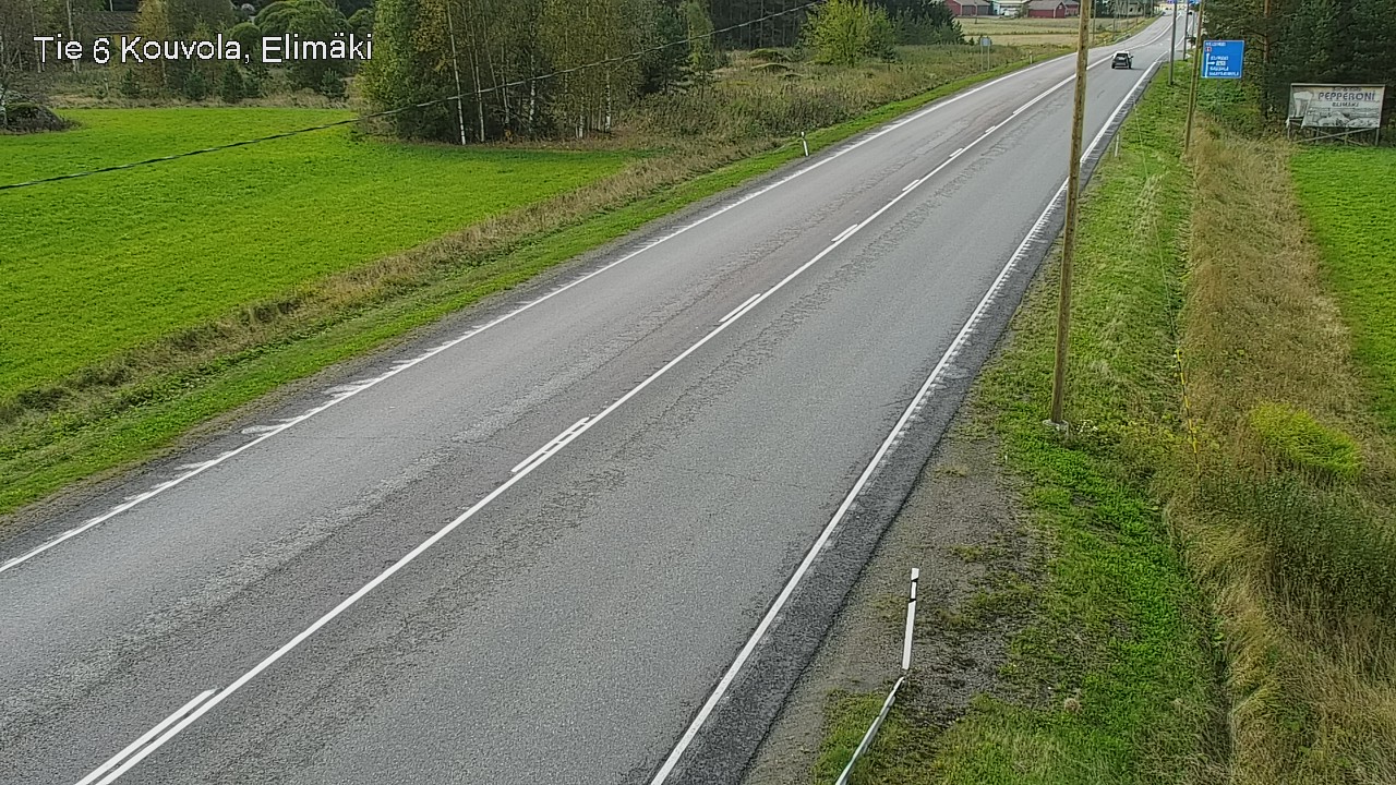 Weather Camera Image Väg 6 Kouvola, Elimäki, Kouvola, Kymenlaakso