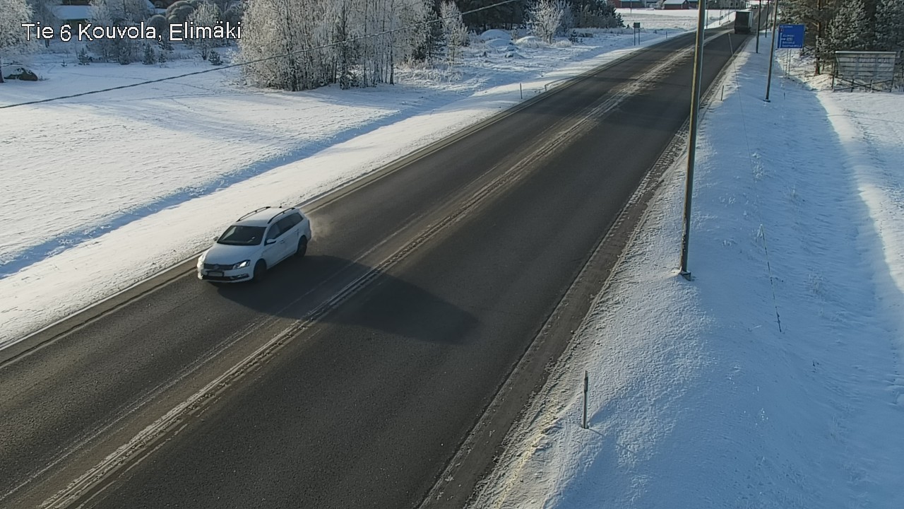 Weather Camera Image Road 6 Kouvola, Elimäki, Kouvola, Kymenlaakso