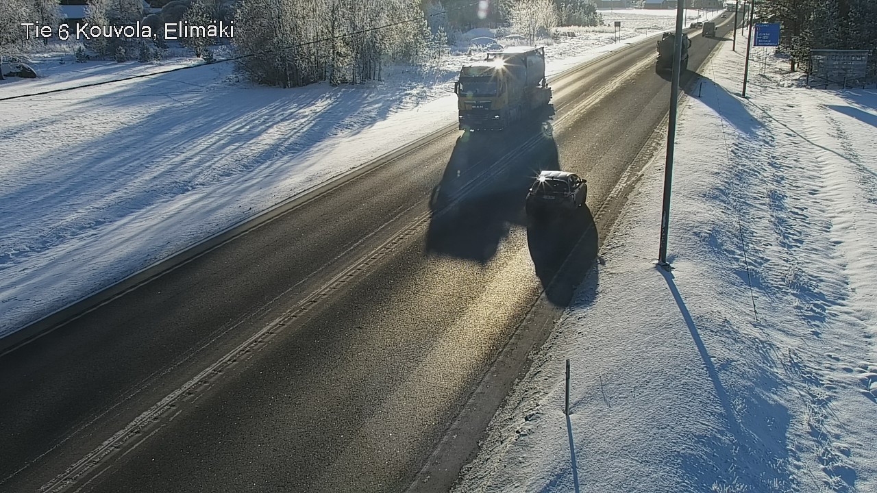 Weather Camera Image Road 6 Kouvola, Elimäki, Kouvola, Kymenlaakso