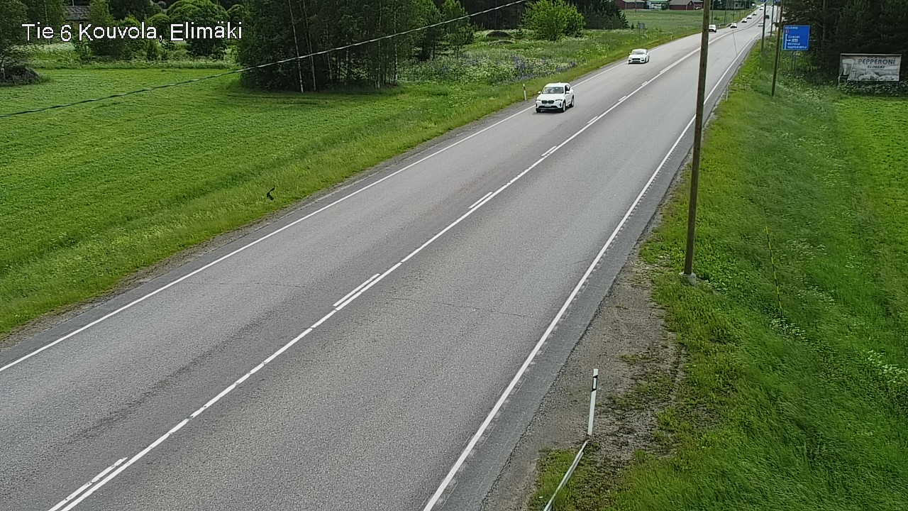 Weather Camera Image Road 6 Kouvola, Elimäki, Kouvola, Kymenlaakso