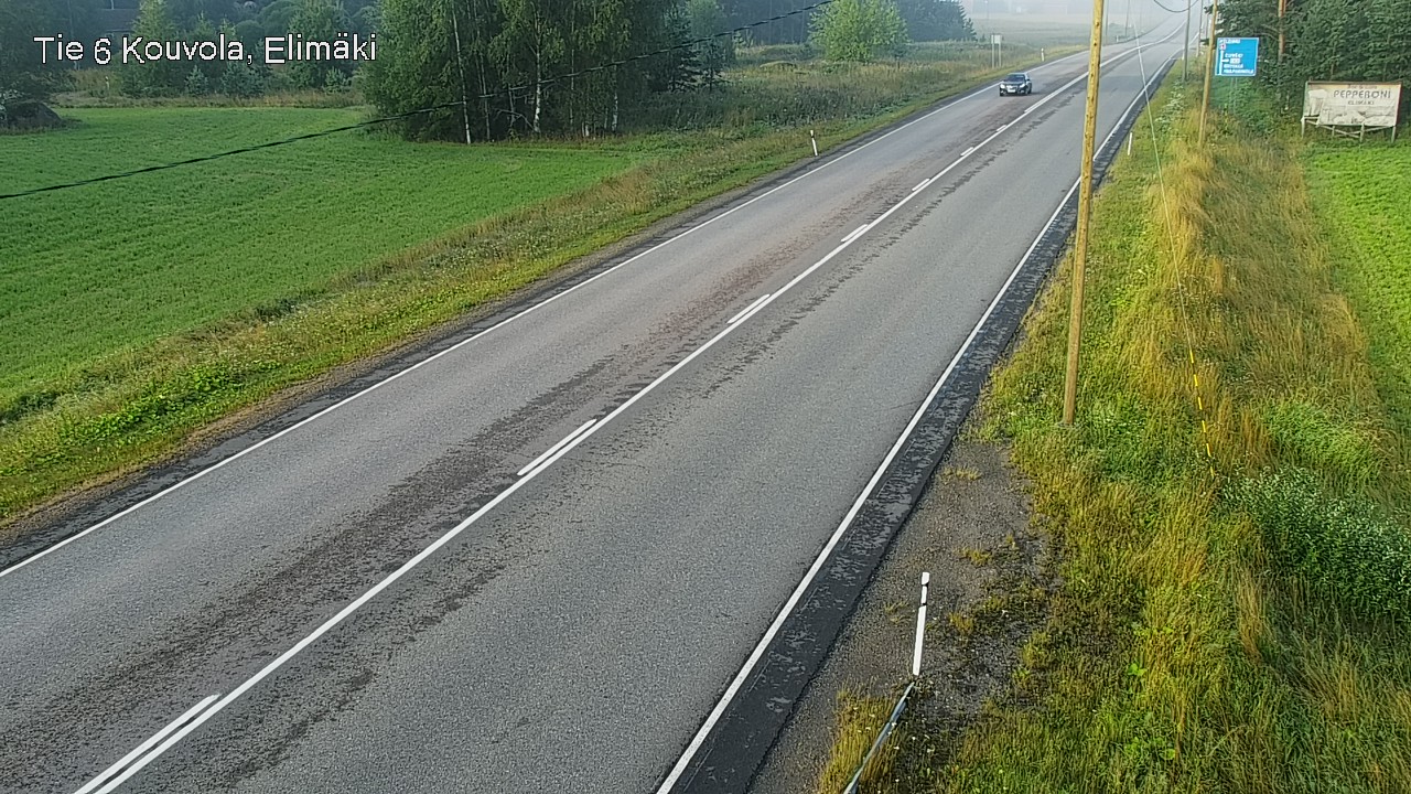 Weather Camera Image Road 6 Kouvola, Elimäki, Kouvola, Kymenlaakso