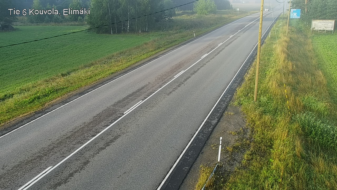 Weather Camera Image Road 6 Kouvola, Elimäki, Kouvola, Kymenlaakso