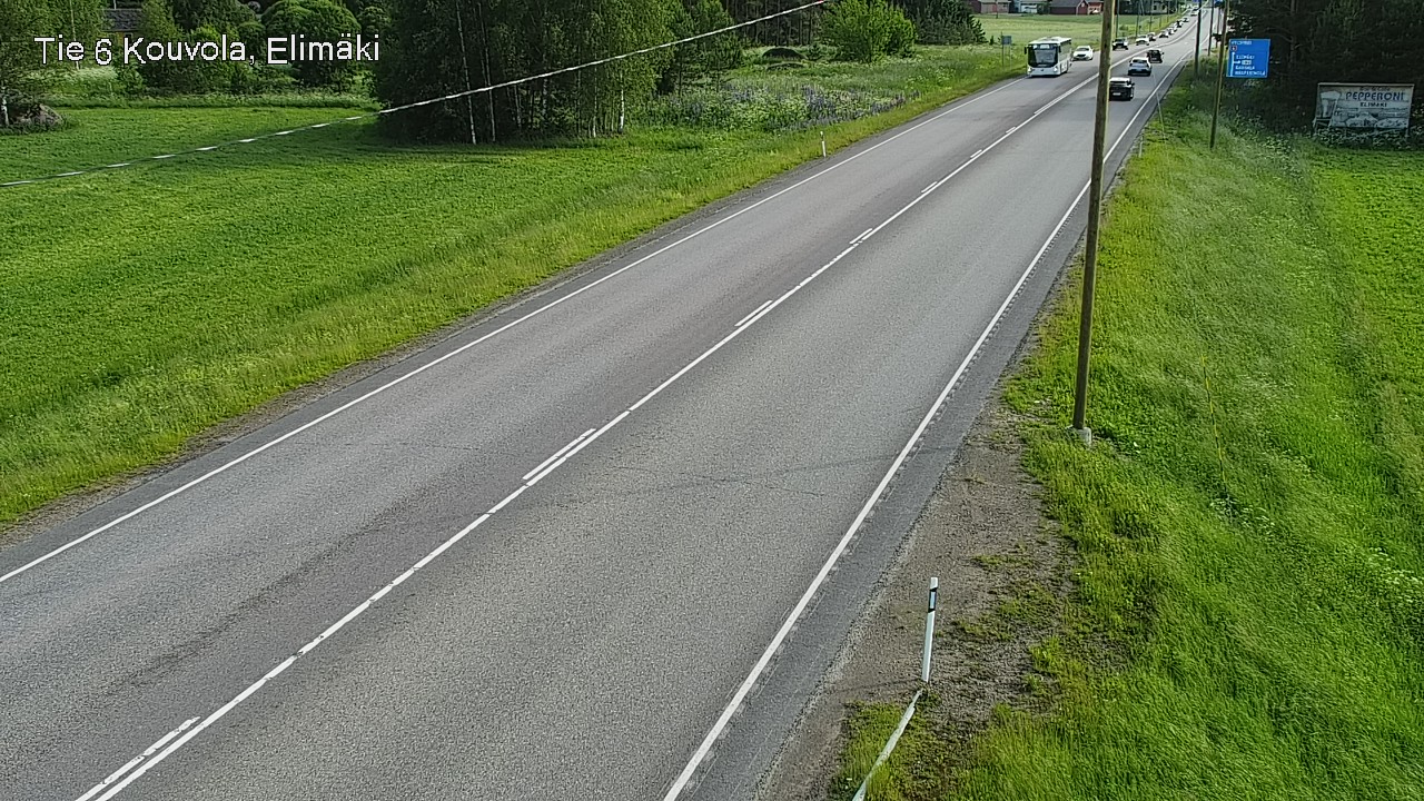 Weather Camera Image Road 6 Kouvola, Elimäki, Kouvola, Kymenlaakso