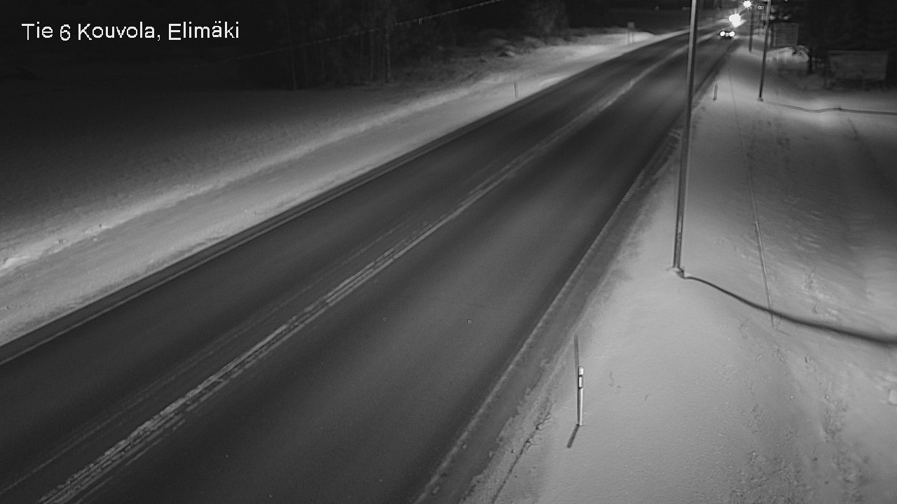 Weather Camera Image Road 6 Kouvola, Elimäki, Kouvola, Kymenlaakso