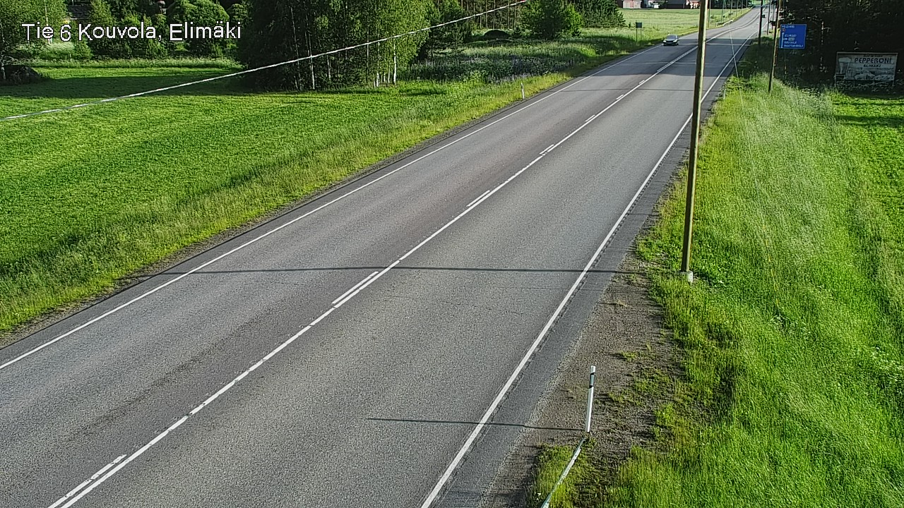 Weather Camera Image Road 6 Kouvola, Elimäki, Kouvola, Kymenlaakso
