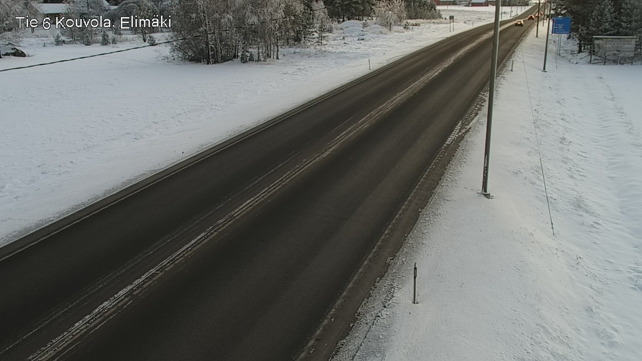 Weather Camera Image Road 6 Kouvola, Elimäki, Kouvola, Kymenlaakso