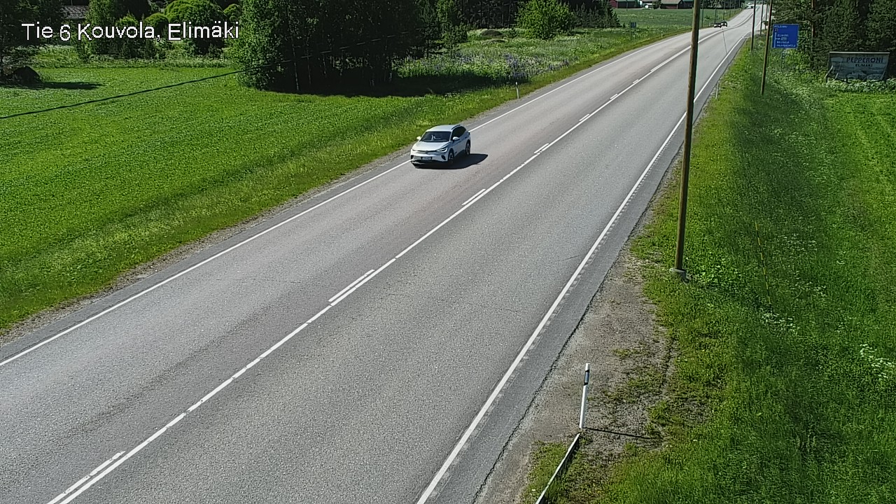 Weather Camera Image Road 6 Kouvola, Elimäki, Kouvola, Kymenlaakso