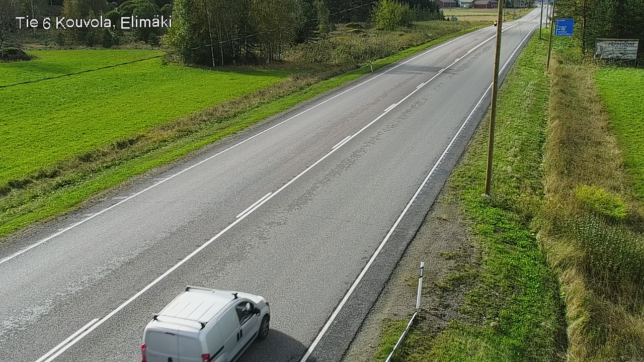 Weather Camera Image Road 6 Kouvola, Elimäki, Kouvola, Kymenlaakso