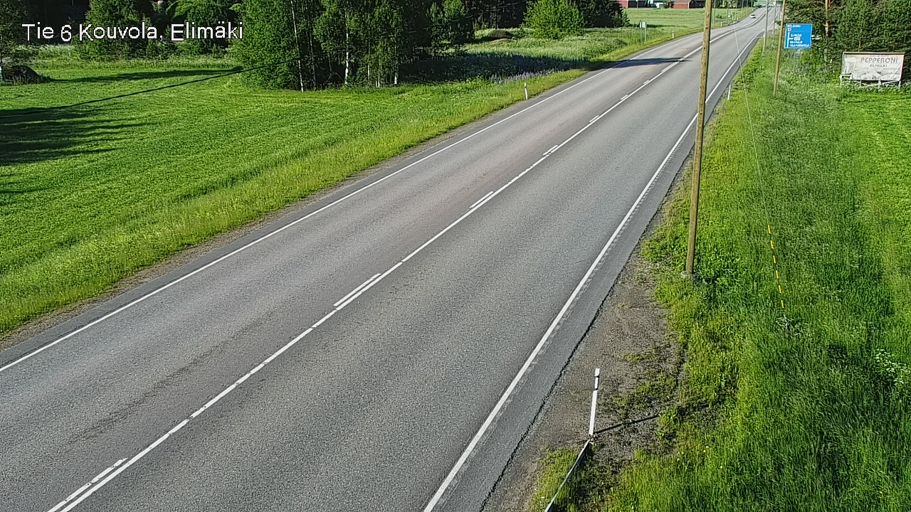 Weather Camera Image Road 6 Kouvola, Elimäki, Kouvola, Kymenlaakso